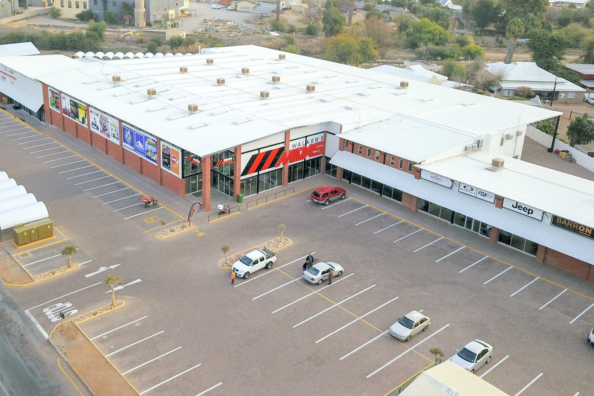 Walker's Midas in Upington, the biggest Midas in South Africa