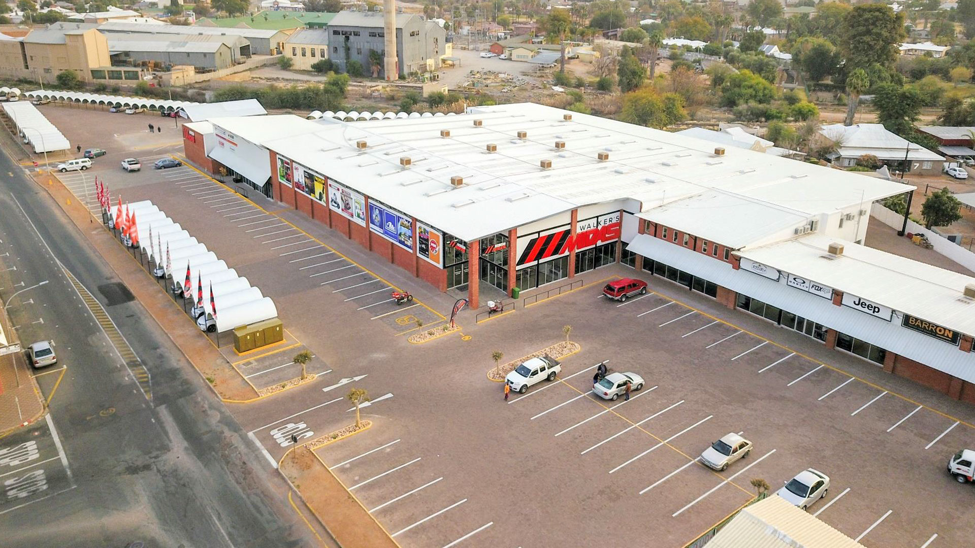 Walker Group’s headquarters and Walker’s Midas in Upington